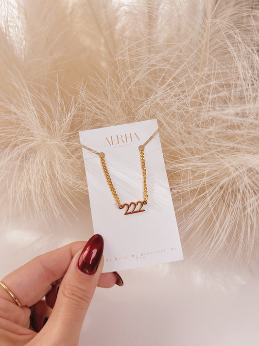 ANGEL NUMBER NECKLACE