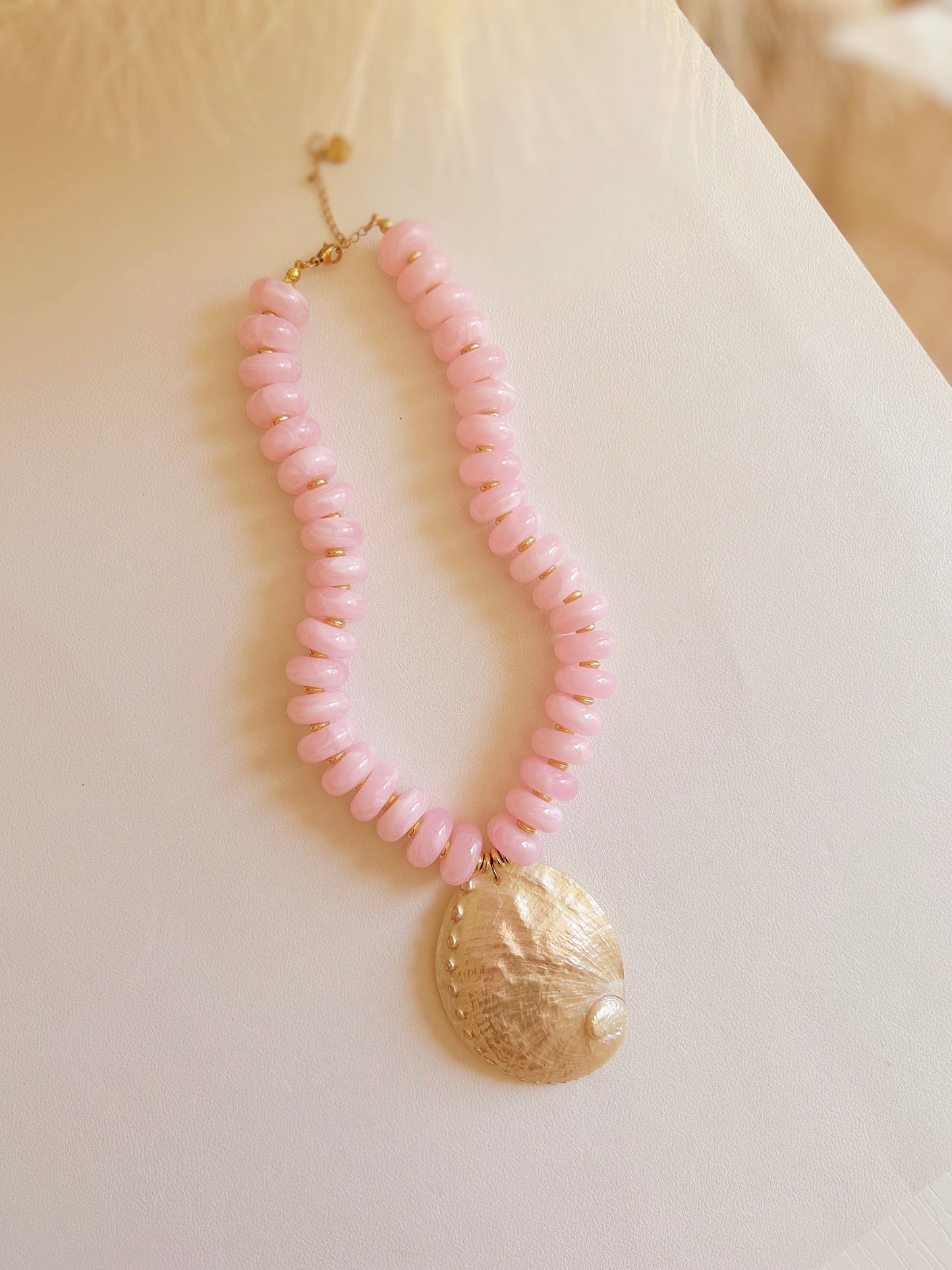 PINK OCEANA NECKLACE
