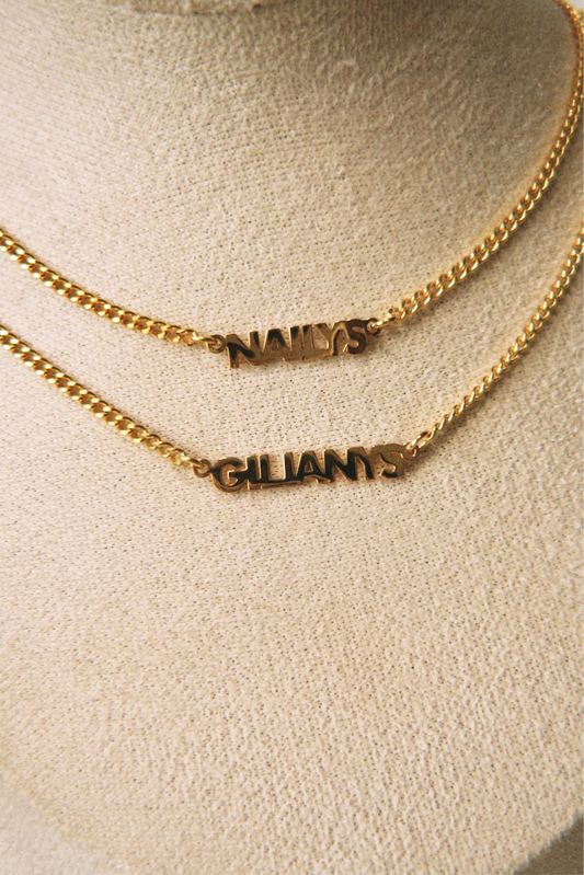 PERSONALIZED NAME NECKLACE