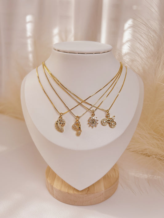 GOLDEN MOMENTS NECKLACES