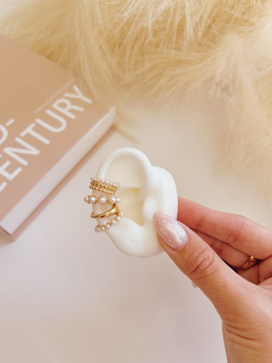 PEARL MUSE EAR CUFFS